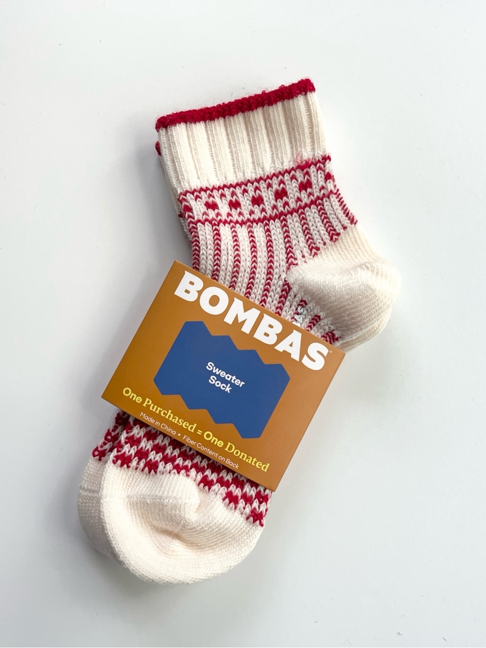 Bombas Women’s Merino Wool Blend Sweater Quarter Socks Small Red